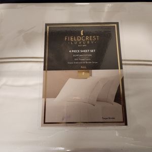 Field crest luxury 4 sheet set